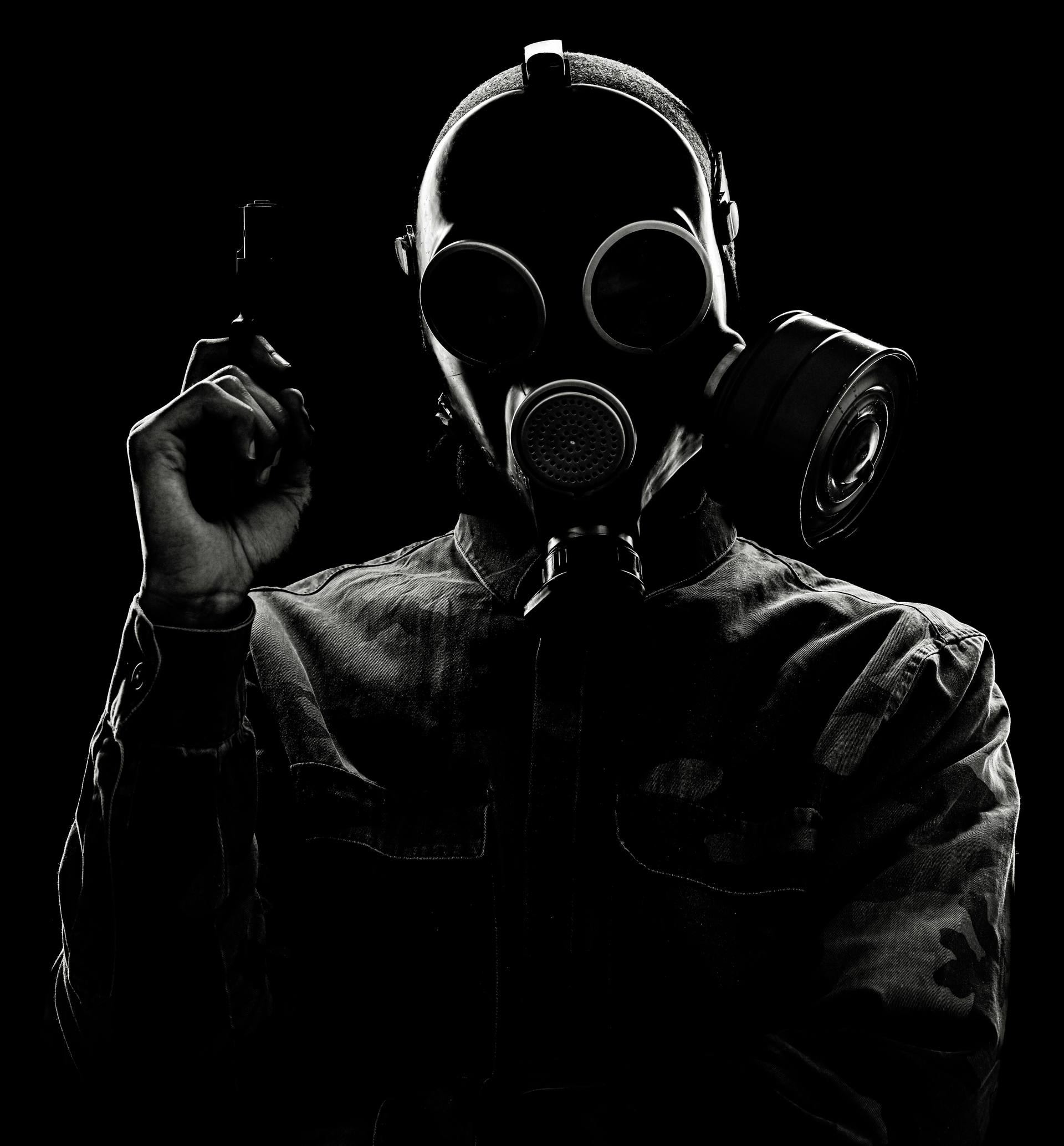 Tribal warrior with ceremonial face paint representing Accends enterprise security mission